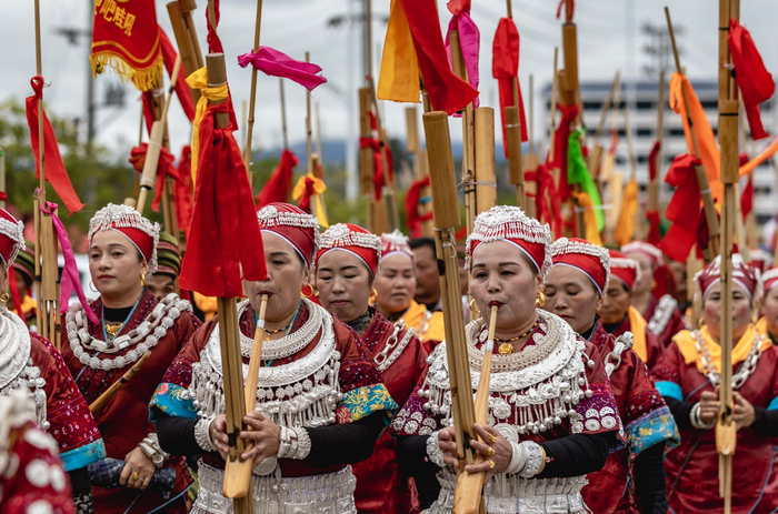 贵州黄平:欢度芦笙节|黔东南苗族侗族自治州|贵州省|苗族_新浪新闻