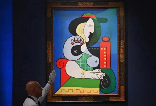 今年最高毕加索名画戴手表的女人拍出139亿美元