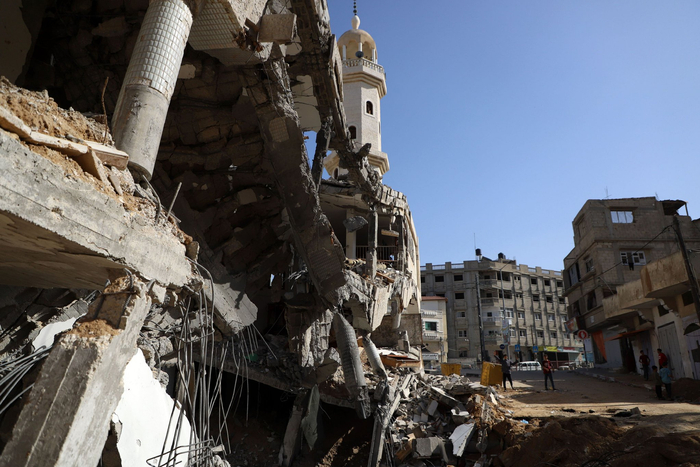 以军在加沙地带军事行动已造成10790名巴勒斯坦人死亡|加沙地带|加