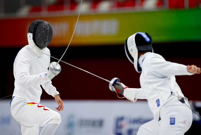 击剑男子重剑个人金牌赛赛况