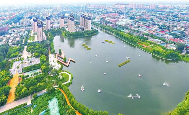 水韵桃乡 醉美深州|城市公园|醉美_新浪新闻