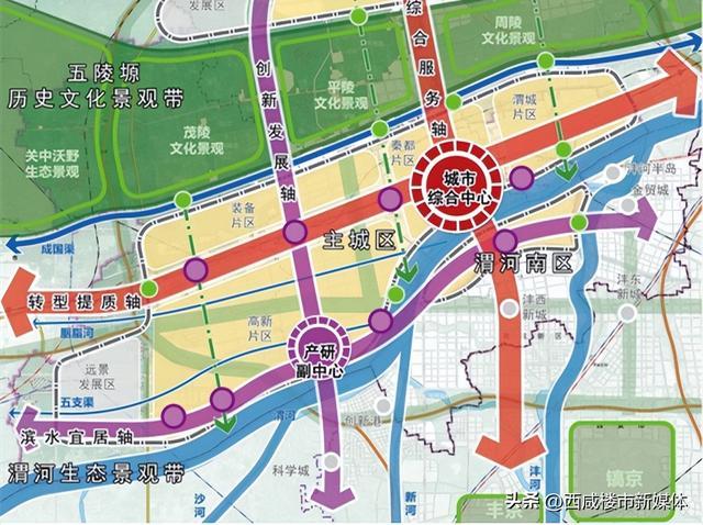 咸阳高新区 地图图片