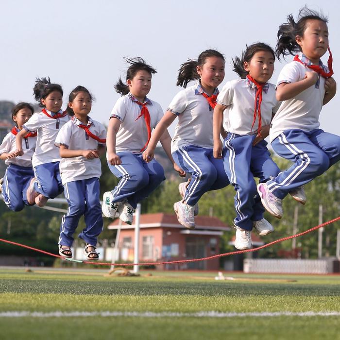 小学生大课间美篇图片