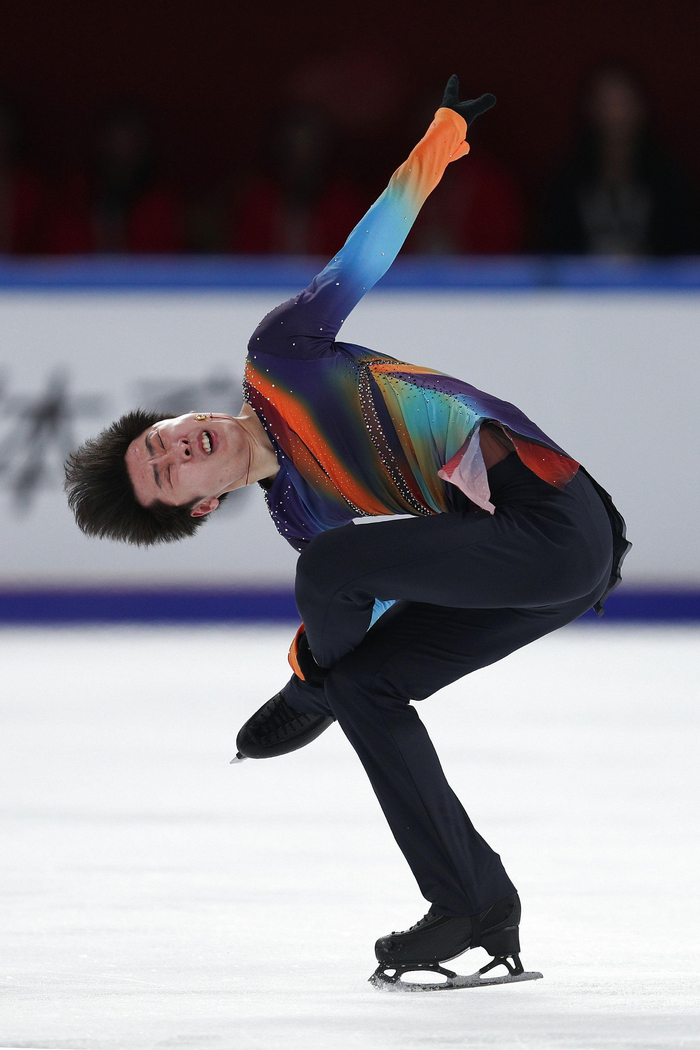 花样滑冰——中国杯:男单自由滑赛况|花样滑冰|单人滑|中国杯_新浪