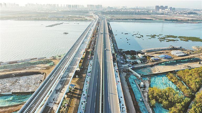 大嶝大桥升级为双向八车道|大桥_新浪新闻