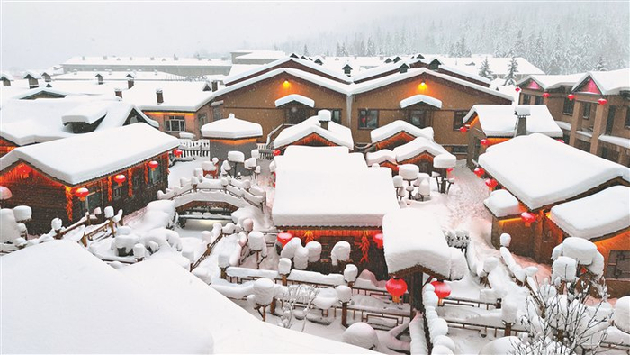 中国雪乡重建开园|雪乡|中国_新浪新闻