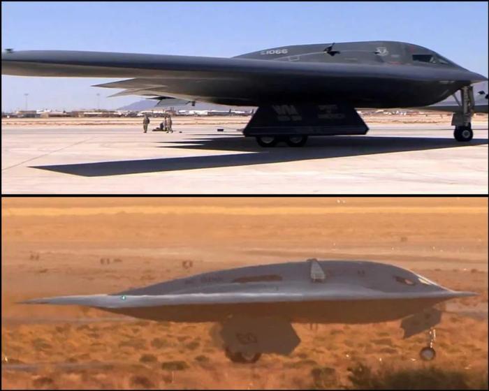 ▲B-2与B-21对比