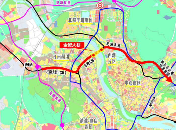 泉州鲤城金鲤大桥最新进展片区摇号项目还有