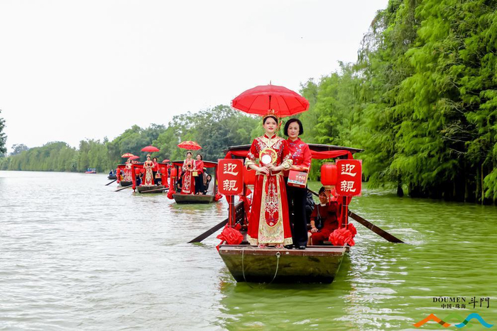 图集年度盛会珠海这十对新人举办水上婚嫁