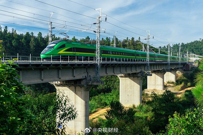 中老铁路开行北京至万象旅游专列北京至万象跨境旅游专列发车