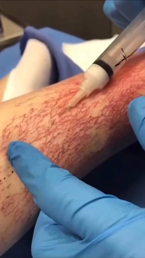 小的静脉曲张,毛细血管扩张等的硬化剂注射