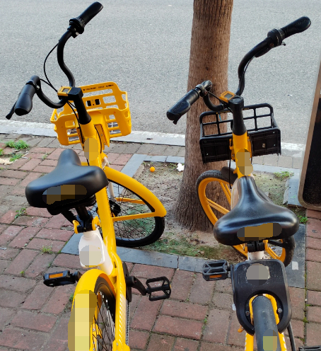 来源网络：新旧共享单车对比（左边为新版 右边为旧版）