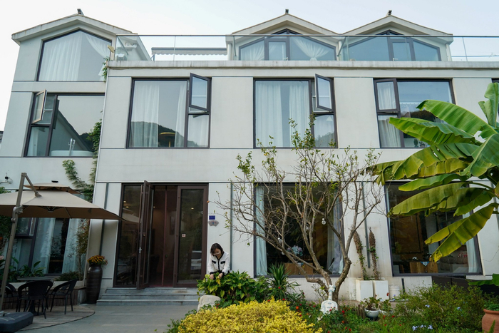 四季中国苏州树山村田园景色美民宿引客来