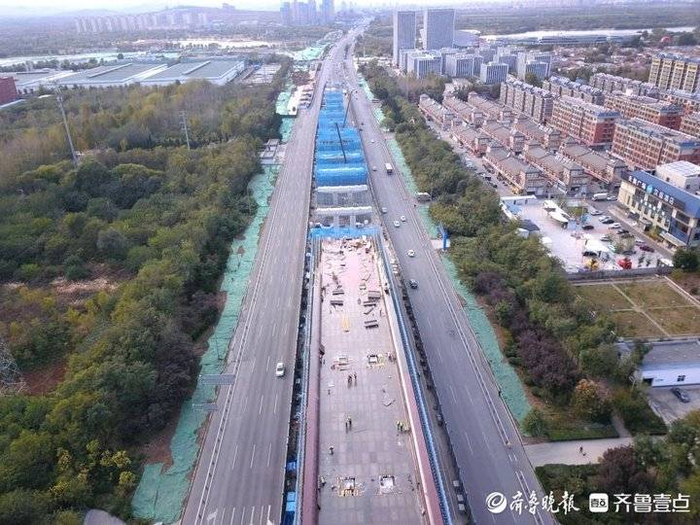 济南东郊地铁8号线最新进展 ,车站平台拔地而起|济南市|地铁_新浪新闻