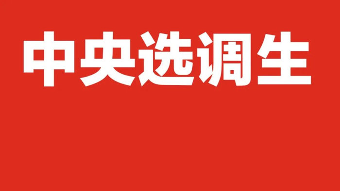 不公开招录,每年"悄咪咪"的进行,它有一个高大上的名字——中央选调生