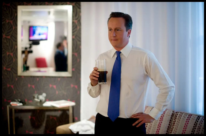 贵府图：英国前首相卡梅伦。图/IC photo