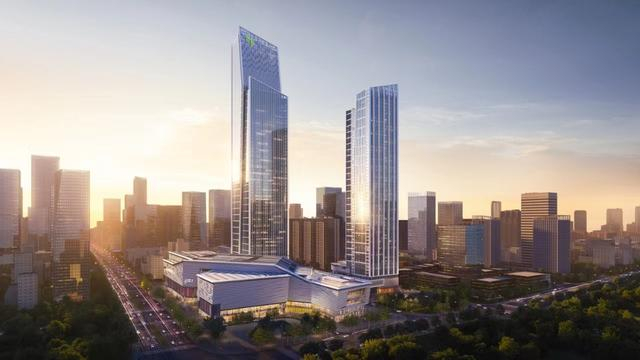 “昆明君悦居”与昆明恒隆广场无缝衔接（注：此为效果图片仅作展示用途）