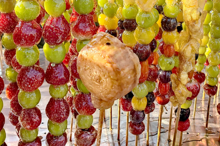 特色冰糖葫芦亮相冰城|糖葫芦|大葱|冰糖葫芦_新浪新闻