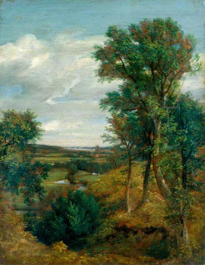 《戴德姆谷》（1802年，维多利亚与阿尔伯特博物馆藏）