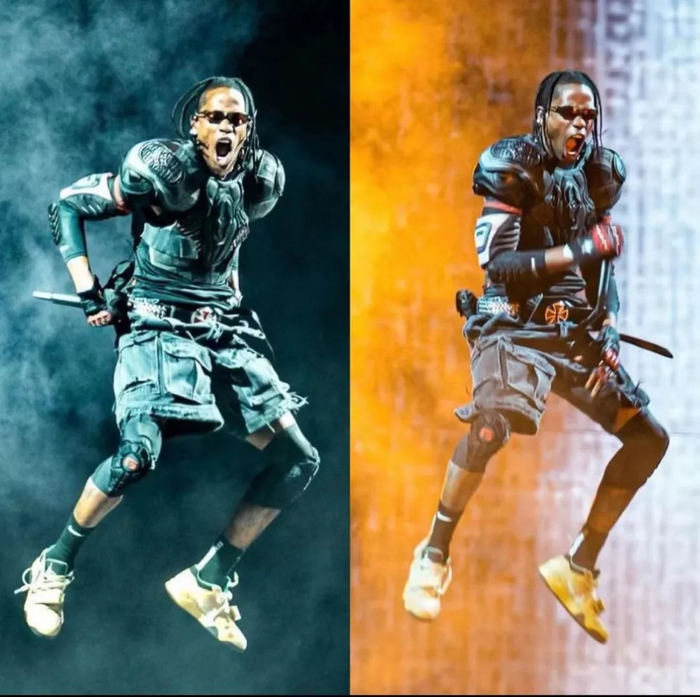 倒勾1蟑螂侠travisscott演唱又上脚ts倒钩新配色