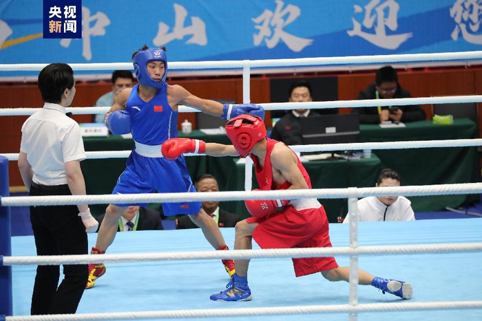 学青会拳击比赛收官,深圳选手刘倩芳获得女子50公斤级冠军|拳击比赛