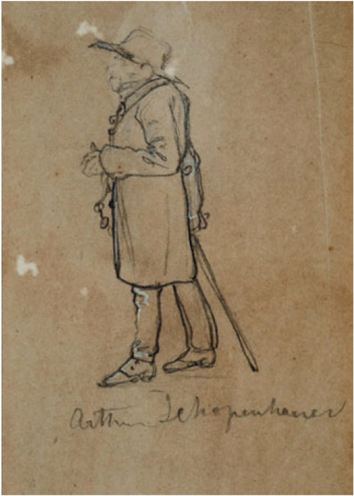 雷顿《叔本华立像》