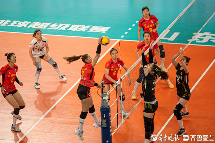 山东日照钢铁女排主场3:0大胜河南双汇女排|女排|河南|排球_新浪新闻