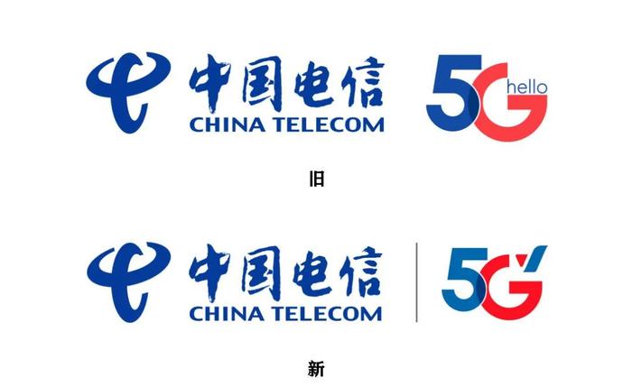 中国电信logo演变图片