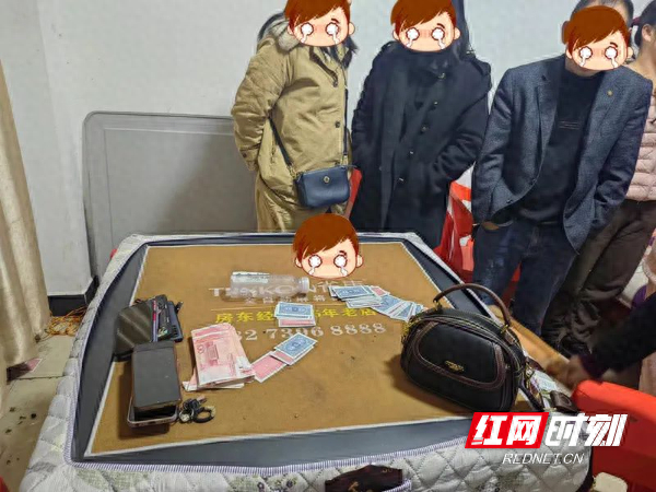邵东警方端掉一个三公赌博窝点