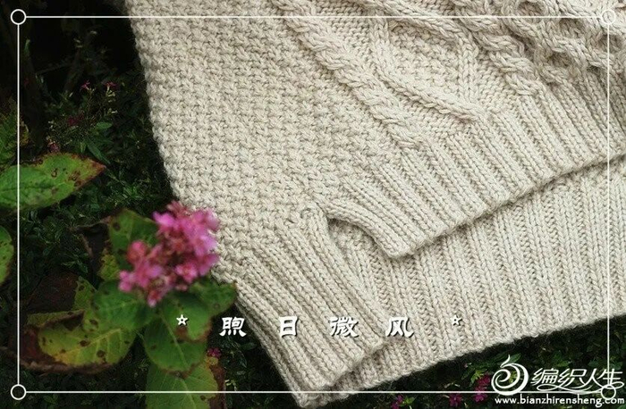 秋望,经典复古,百织不厌的阿兰花样套头毛衣(附编织说明)|毛衣|复古