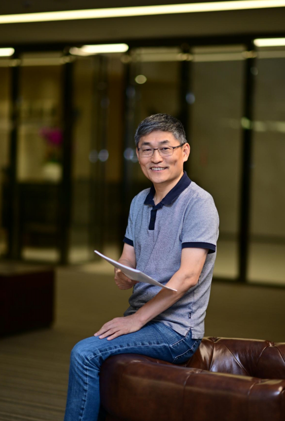 天图投资创始合伙人、CEO冯卫东 宋春雨/摄