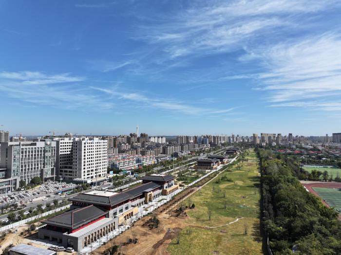 郯國故城遺址公園項目位於郯城縣北部,西起白馬河溼地公園,東至沭河