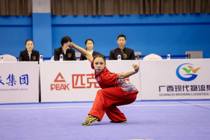 拳脚生风,剑法精妙 北京市东城区代表队张思涵获得武术套路比赛女子