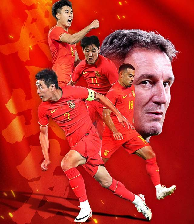 国足狂欢!韦世豪助攻武磊扳平:独享射手王,扬科维奇挥拳怒吼