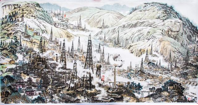 一部画册 一场画展 一本诗集——汇集陆坚的"盐渍人生"|自贡市_新浪