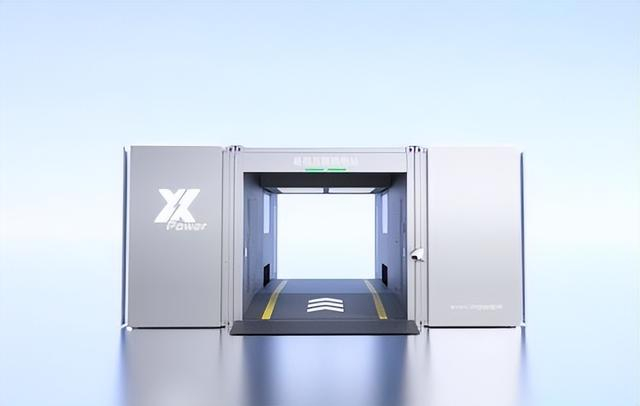 年底前即将建成的快速换电站示意图。受访者供图