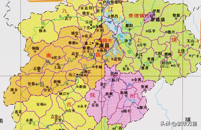 南昌市的轄區調整江西省的第一大城市為何有9個區縣