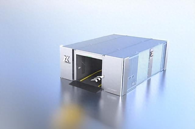 年底前即将建成的快速换电站示意图。受访者供图