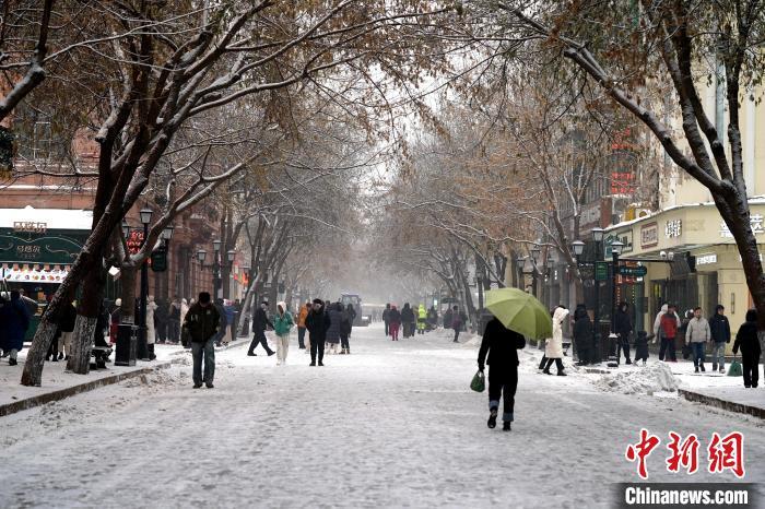 時隔一週黑龍江再迎暴雪 個別鄉鎮雪量可達40毫米