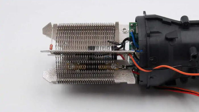 拆解报告:美的1300w高速吹风机|前端|无刷电机|吹风机_新浪新闻