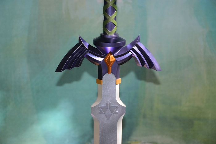 塞尔达传说大师之剑 × proplica 原型初展示 目前正在tamashii