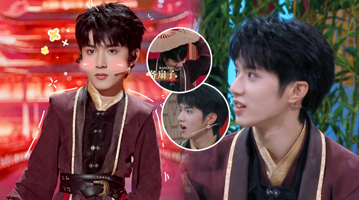 刘耀文王牌对王牌可爱向唱rap好帅转圈速度好快