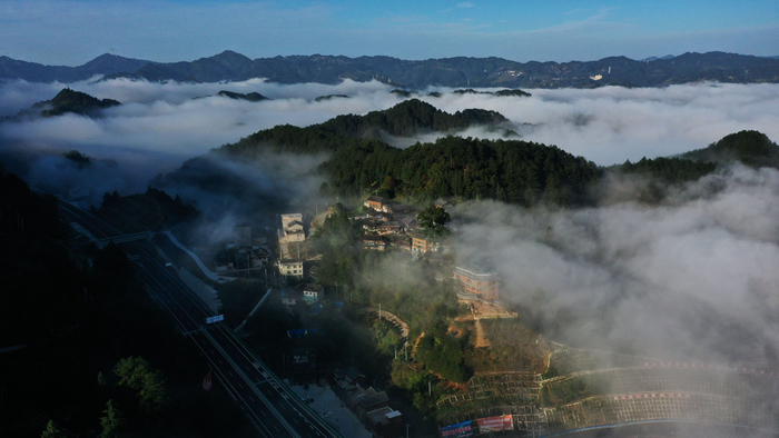 雷公山初冬景色美|国家森林公园|黔东南苗族侗族自治州|梯田_新浪新闻