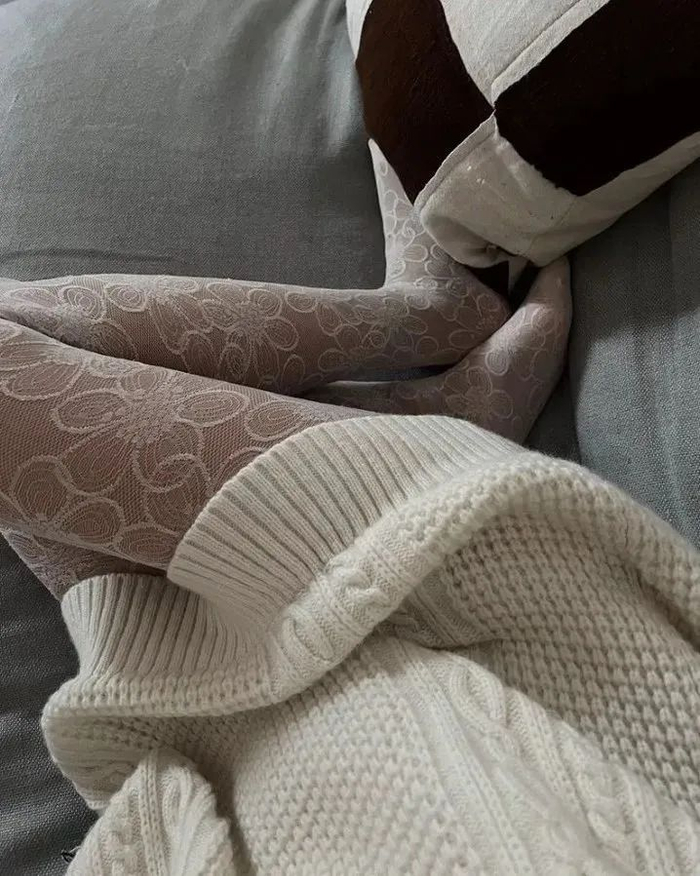 秋冬露腿时没有一双丝袜是无辜的