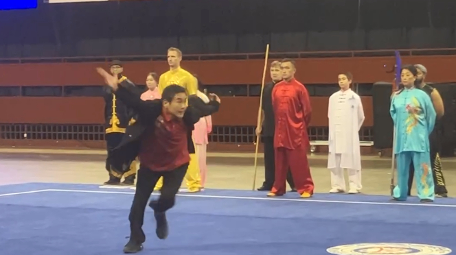 第16届武术世锦赛开幕 赵长军受邀表演翻子拳|开幕式|赵长军|武术