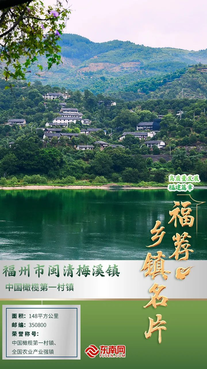 福荐乡镇名片丨中国橄榄第一村镇梅溪镇