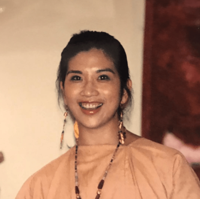 ▲年轻时的杨敏德