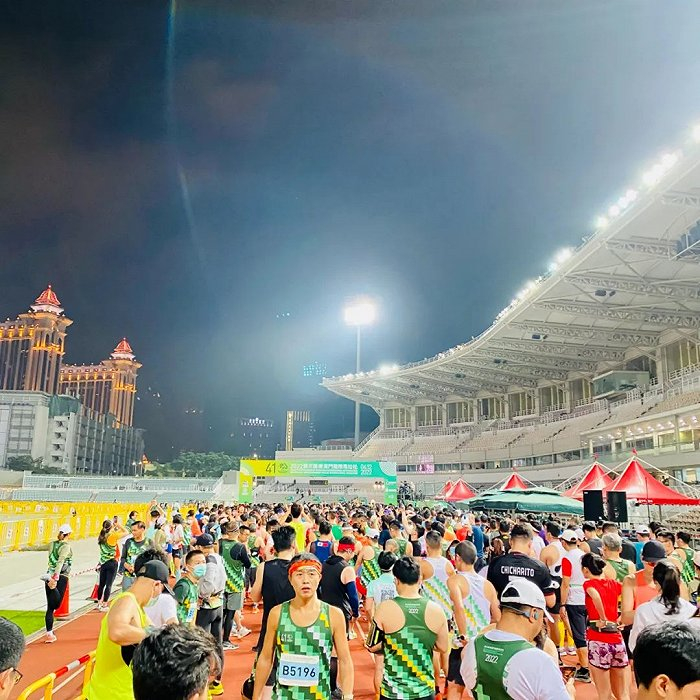 △ 澳门马拉松 图源：受访者提供