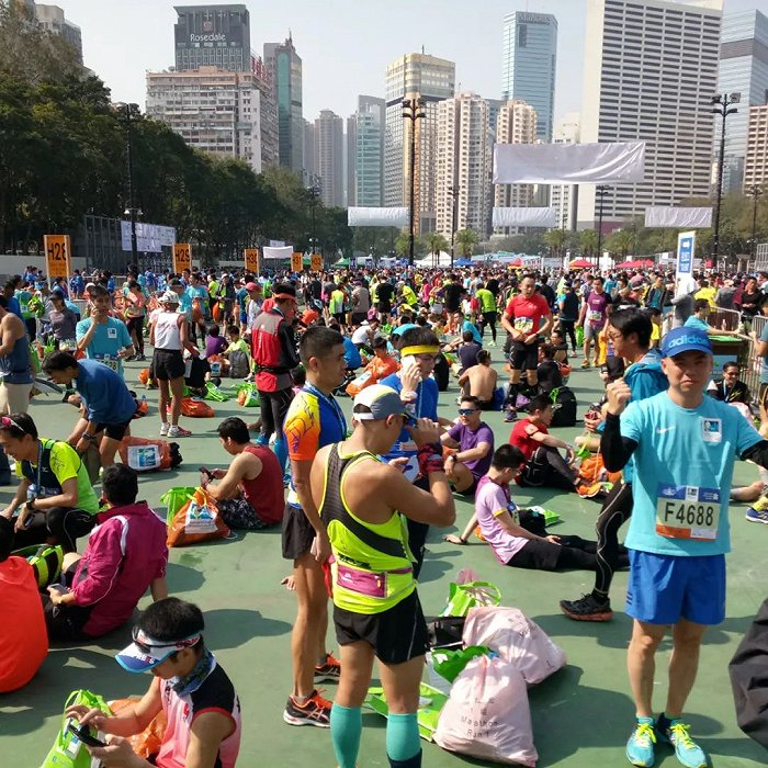 △ 香港马拉松 图源：受访者提供
