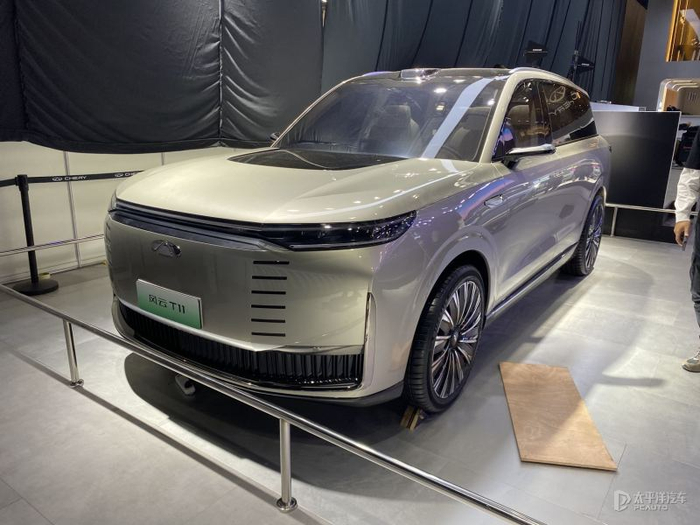 2023广州车展:奇瑞风云t11亮相